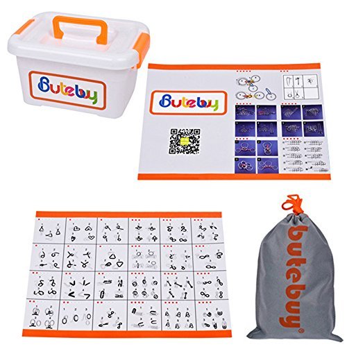 新品！脳活知恵の輪 6個セット はずる 箱付き Amazon.co.jp: 【NZ-base】知恵の輪 ちえのわ 大人 暇つぶし 【6